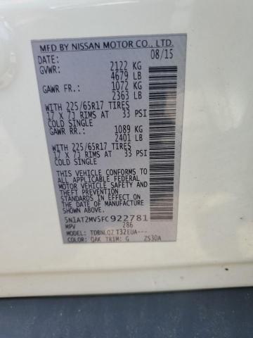 2015 NISSAN ROGUE S - 5N1AT2MV5FC922781