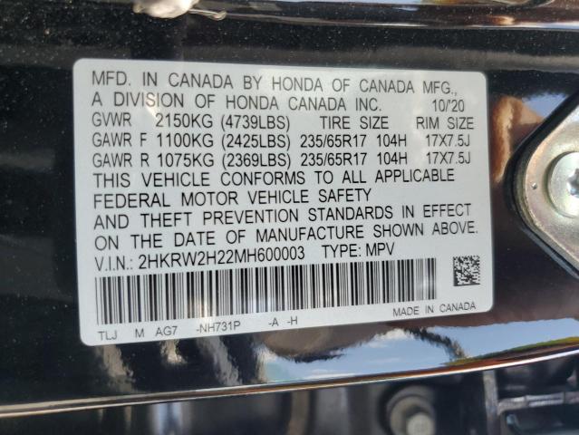 2021 HONDA CR-V LX - 2HKRW2H22MH600003