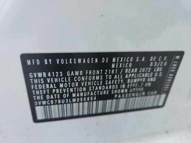 2020 VOLKSWAGEN JETTA S - 3VWCB7BU3LM055654