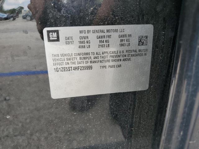 2017 CHEVROLET MALIBU LT - 1G1ZE5ST4HF239999