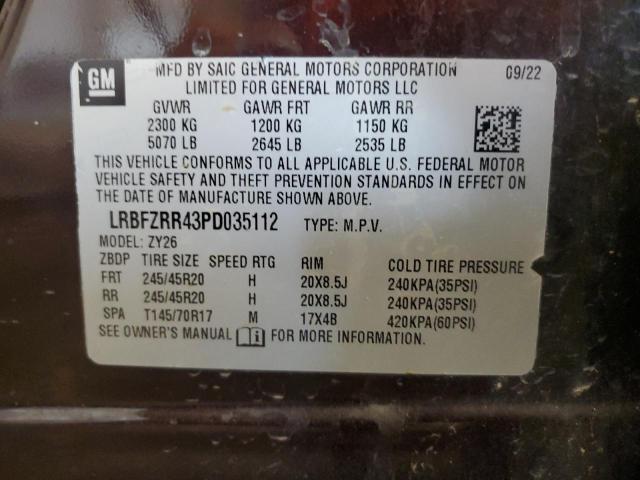 2023 BUICK ENVISION A LRBFZRR43PD035112