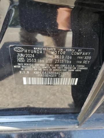 2024 HYUNDAI SONATA SEL KMHL64JA8RA421025