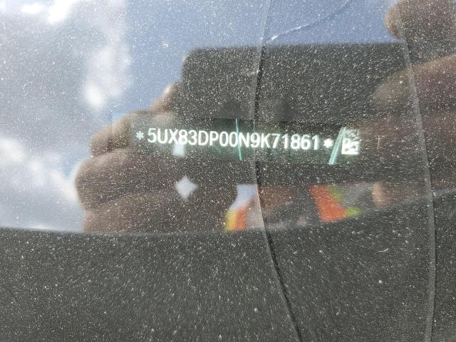 2022 BMW X3 5UX83DP00N9K71861