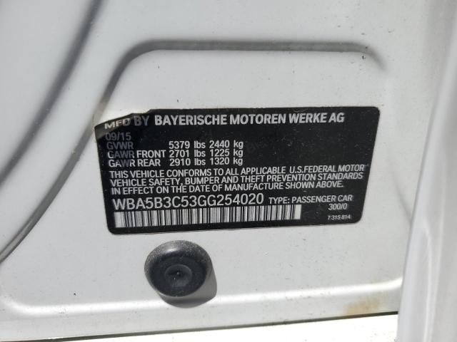 2016 BMW 535 XI - WBA5B3C53GG254020