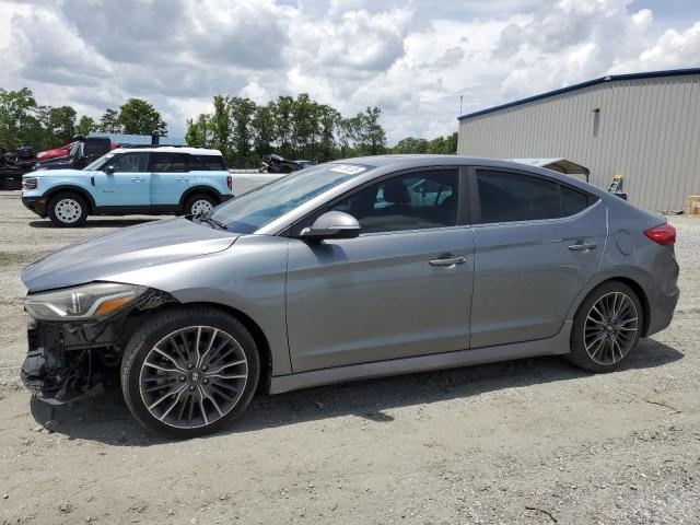 Vin: kmhd04lb2ju613281, lot: 60704105, hyundai elantra sport 2018 img_1