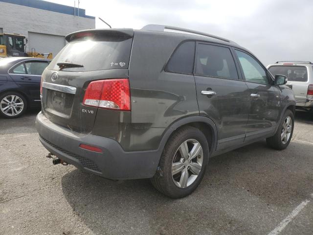 KIA SORENTO EX 2012 green  gas 5XYKU4A22CG246356 photo #4
