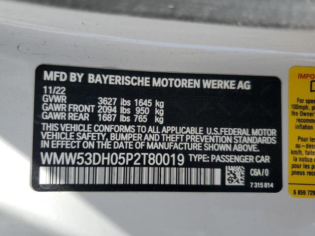 2023 MINI COOPER S WMW53DH05P2T80019