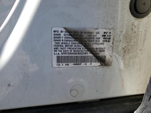 2014 ACURA MDX TECHNO - 5FRYD4H46EB032481