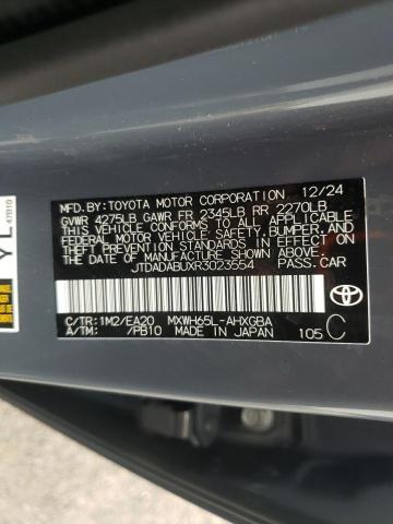 2024 TOYOTA PRIUS LE JTDADABUXR3023554