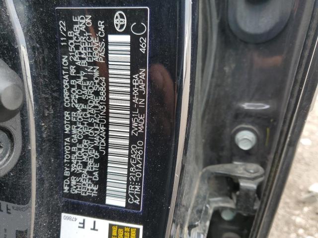 2022 TOYOTA PRIUS NIGH - JTDKAMFU1N3188864