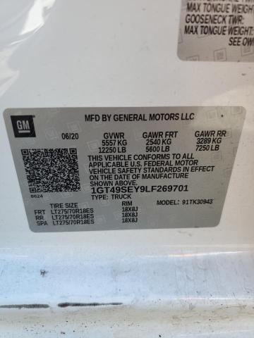 2020 GMC SIERRA K35 1GT49SEY9LF269701