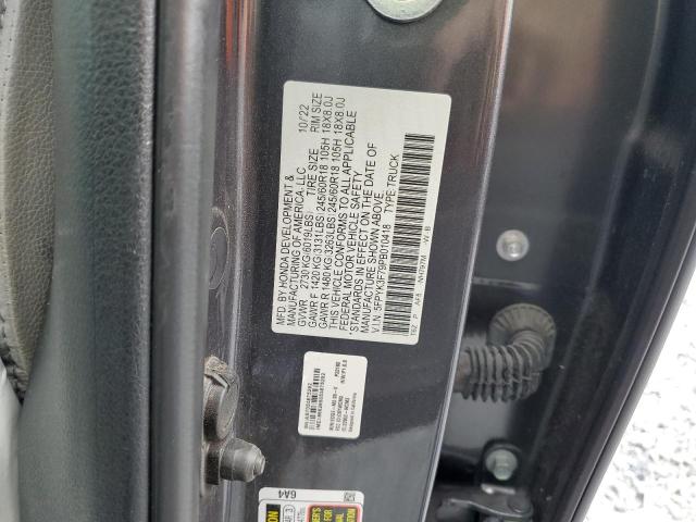 2023 HONDA RIDGELINE 5FPYK3F79PB010418