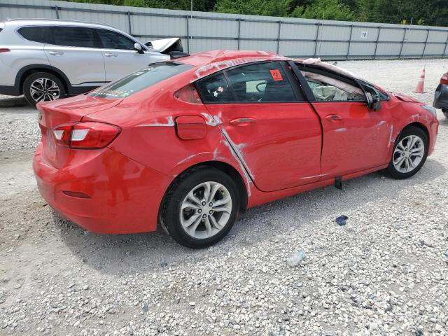 Vin: 1g1bc5sm7k7129921, lot: 62852635, chevrolet cruze ls 20193