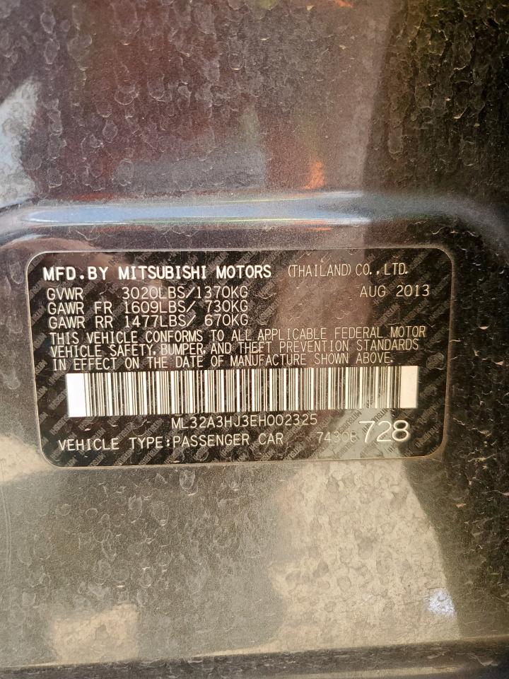 MITSUBISHI MIRAGE DE