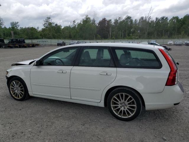 VOLVO V50 2.4I 2010 white  gas YV1390MW5A2528814 photo #3