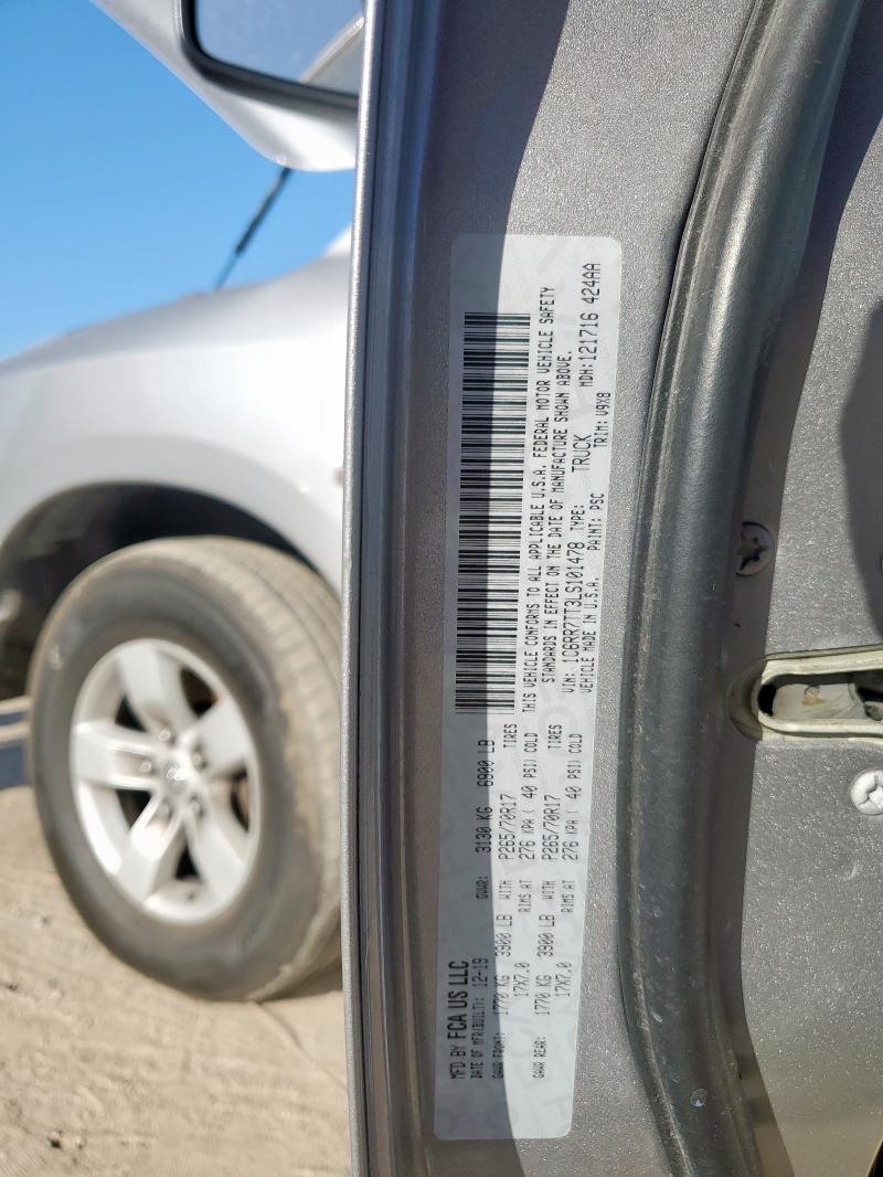 2020 RAM 1500 CLASS 1C6RR7TT3LS101478