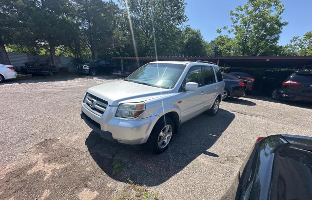 HONDA PILOT EXL 2008 silver 4dr spor gas 5FNYF28738B019511 photo #3