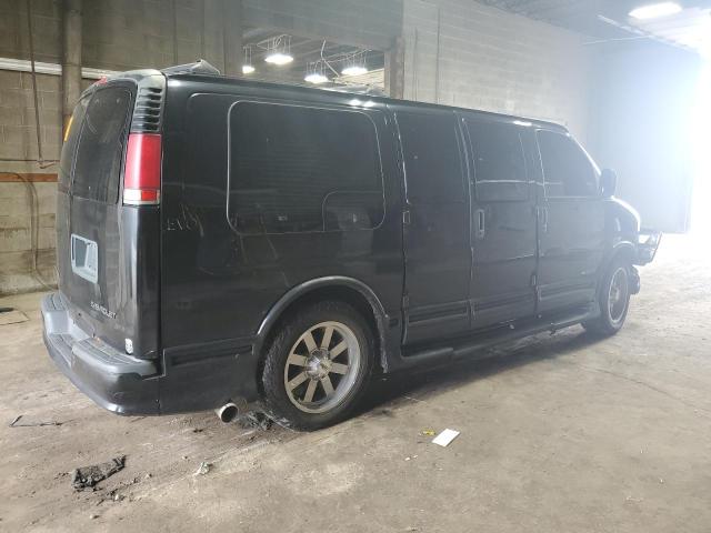 CHEVROLET EXPRESS G1 2002 black  gas 1GBFG15R121163616 photo #4