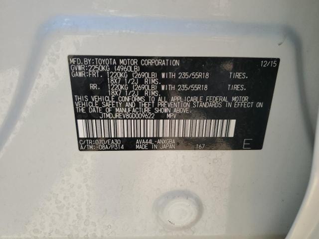 2016 TOYOTA RAV4 HV LI JTMDJREV8GD009622