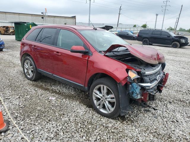 Vin: 2fmdk3jc7dbc25439, lot: 59539985, ford edge sel 20134