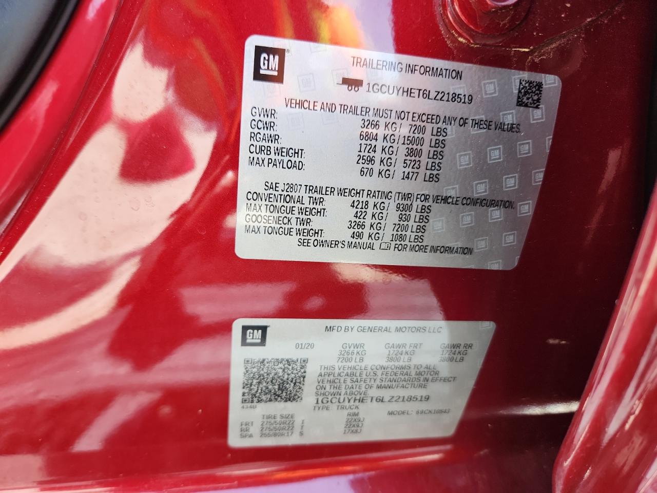 CHEVROLET SILVERADO K1500 HIGH COUNTRY