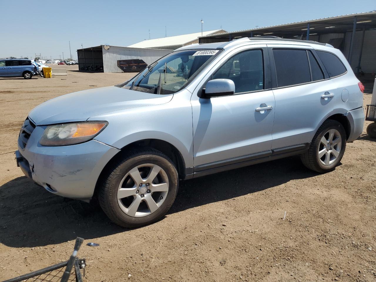 Lot #3232501092 2007 HYUNDAI SANTA FE S