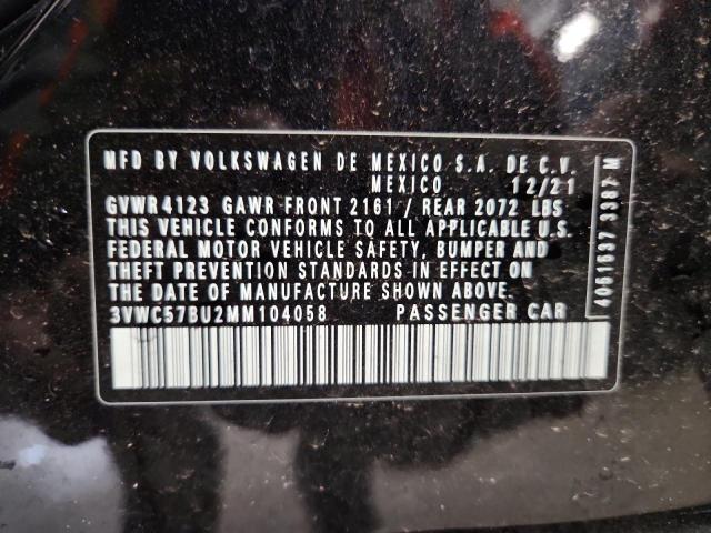 2021 VOLKSWAGEN JETTA S 3VWC57BU2MM104058