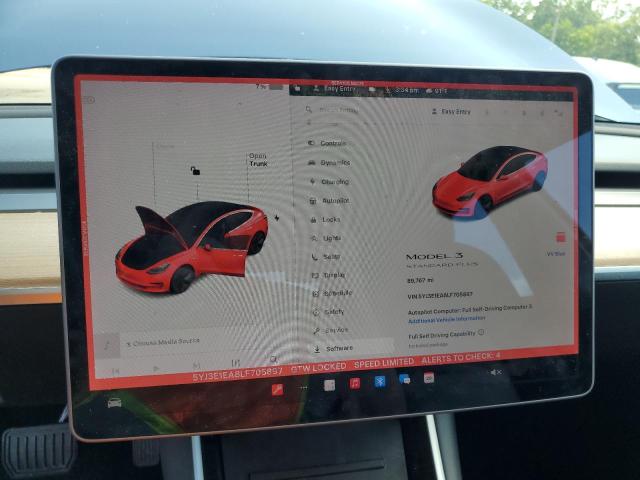 2020 TESLA MODEL 3 5YJ3E1EA8LF705897