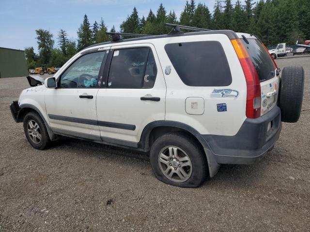 HONDA CR-V EX 2002 white  gas JHLRD78832C042021 photo #3