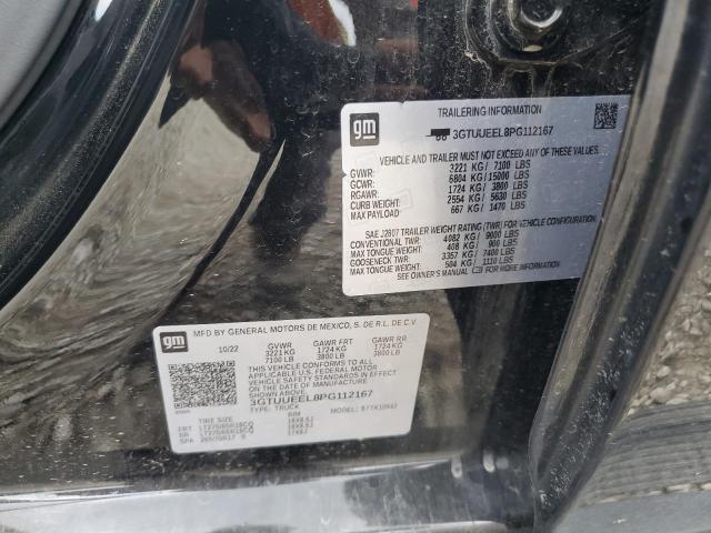 2023 GMC SIERRA K15 - 3GTUUEEL8PG112167