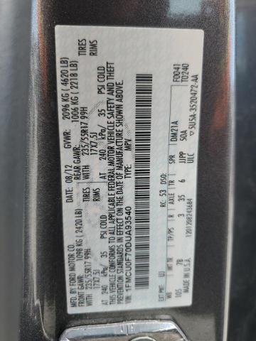 2013 FORD ESCAPE S - 1FMCU0F70DUA93540