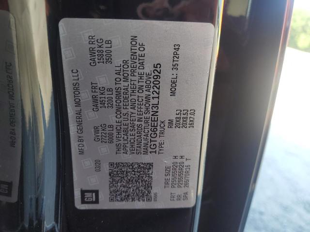 2020 GMC CANYON DEN 1GTG6EEN3L1220925