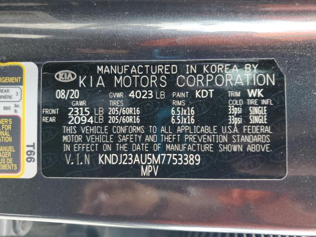 2021 KIA SOUL LX - KNDJ23AU5M7753389