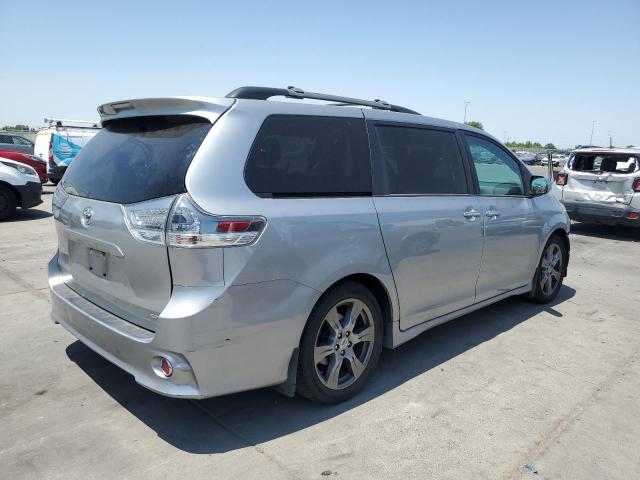Vin: 5tdxz3dc7hs833152, lot: 59730785, toyota sienna se 20173