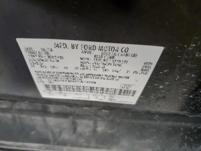 2017 FORD EXPLORER L - 1FM5K8F80HGA16709