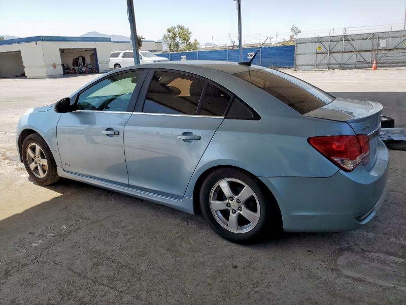 CHEVROLET CRUZE LT 2011 blue  gas 1G1PF5S92B7277225 photo #3