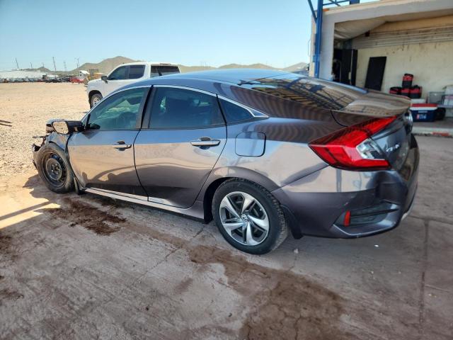 HONDA CIVIC LX 2019 gray  gas 2HGFC2F60KH595876 photo #3