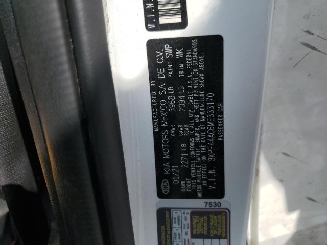2021 KIA FORTE GT - 3KPF44AC6ME333170