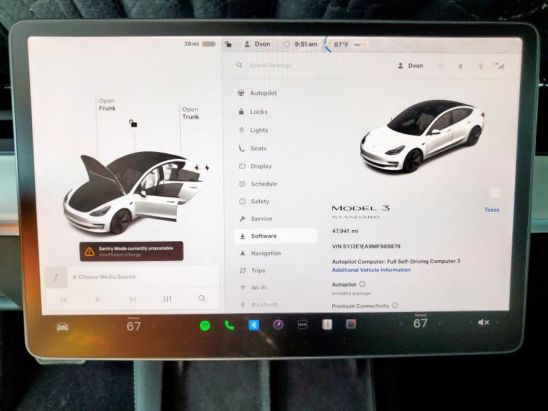 2021 TESLA MODEL 3 - 5YJ3E1EA9MF989879