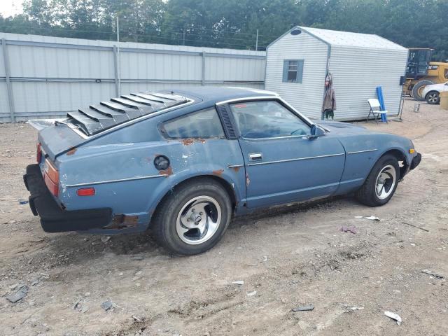 DATSUN 280ZX 1981 blue  gas JN1HZ04S0BX263977 photo #4