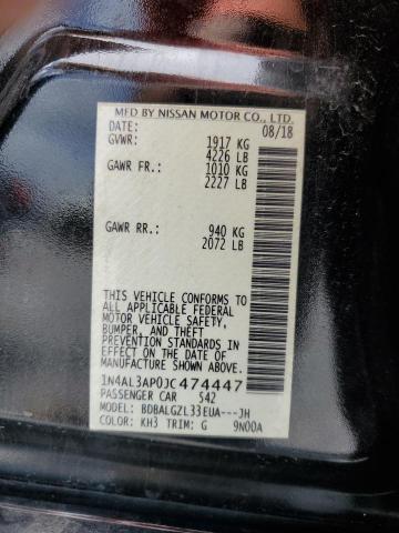 2018 NISSAN ALTIMA 2.5 1N4AL3AP0JC474447