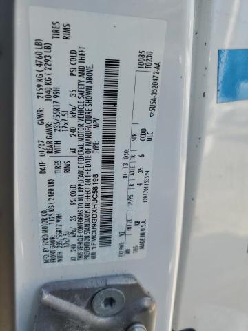 2017 FORD ESCAPE SE - 1FMCU9GDXHUC58198