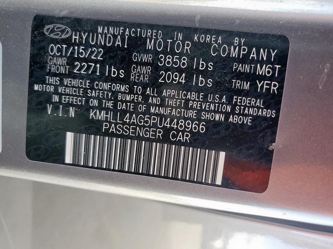 2023 HYUNDAI ELANTRA SE - KMHLL4AG5PU448966