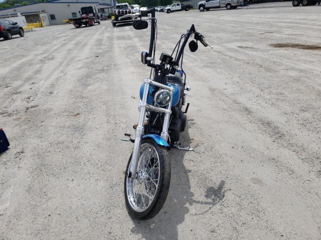 HARLEY-DAVIDSON FXD 2011 blue  gas 1HD1GP416BC319494 photo #3
