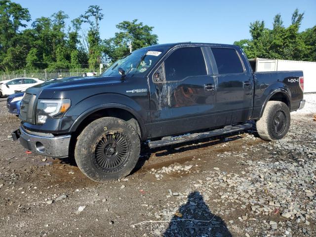 FORD F150 SUPER 2010 black  flexible fuel 1FTFW1EV0AFB21290 photo #1
