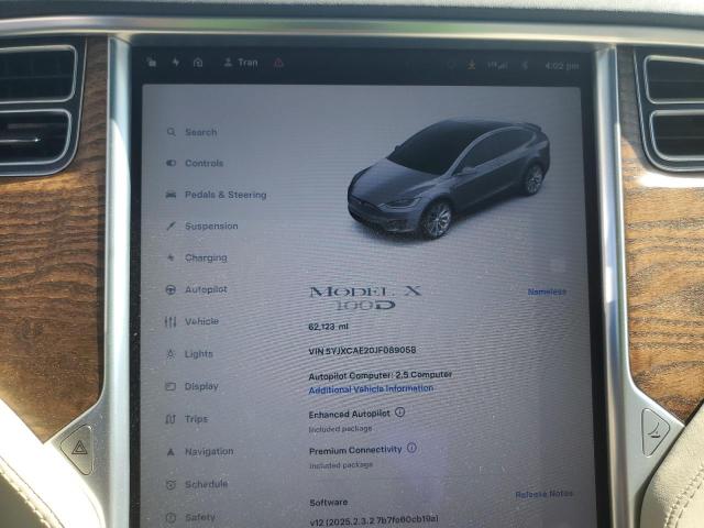 2018 TESLA MODEL X 5YJXCAE20JF089058