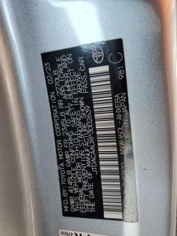 2023 TOYOTA PRIUS LE - JTDACAAUXP3002639