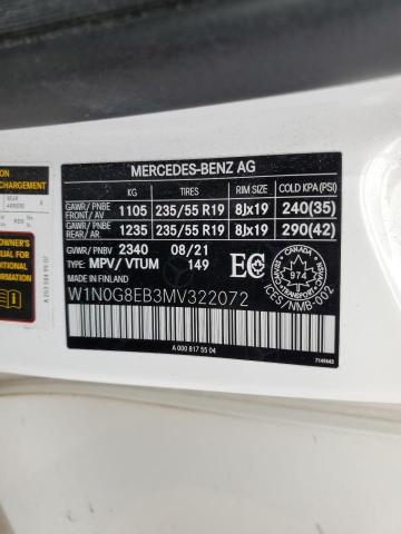 2021 MERCEDES-BENZ GLC 300 4M - W1N0G8EB3MV322072