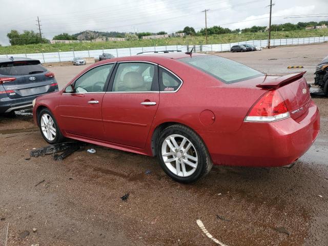 CHEVROLET IMPALA LTZ 2013 red sedan 4d gas 2G1WC5E37D1257189 photo #3