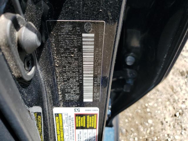 2020 TOYOTA CAMRY XSE 4T1K61AK6LU510570